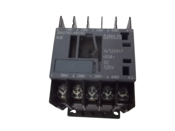 SIRIUS 3RH2140-4BG40 CONTACTOR RELAY (AS PICTURED)  NSNP