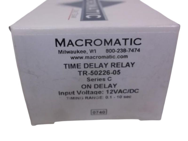 MACROMATIC TR-50226-05 TIME DELAY RELAY  NSMP