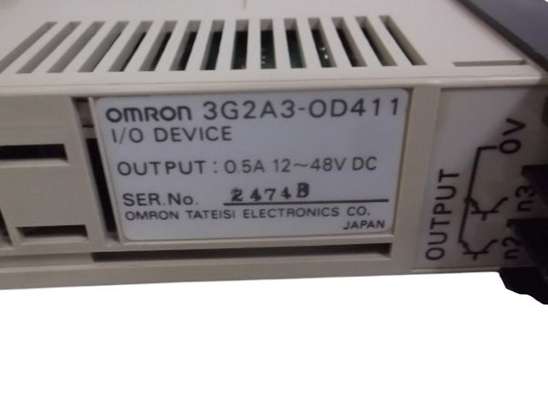 OMRON 3G2A3-OD411 OUTPUT MODULE 8 POINT RELAY  NSNP