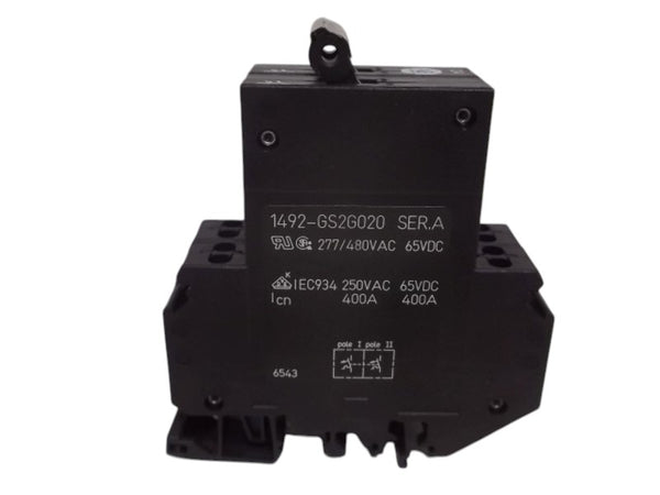 ALLEN BRADLEY 1492-GS2G020 SER. A MINIATURE CIRCUIT BREAKER  NSNP