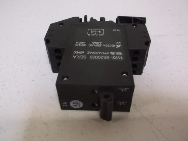 ALLEN BRADLEY 1492-GS2G020 SER. A MINIATURE CIRCUIT BREAKER  NSNP