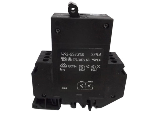 ALLEN BRADLEY 1492-GS2G150 SER. A MINIATURE CIRCUIT BREAKER  NSNP