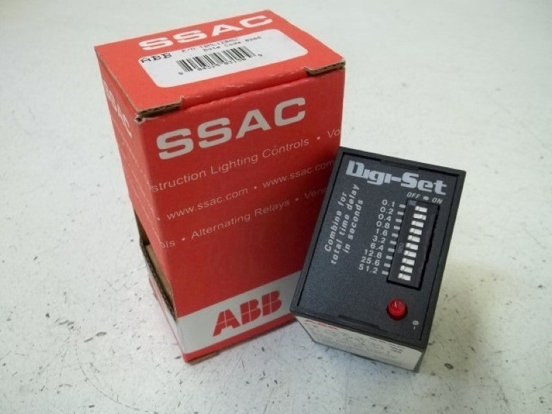 ABB TDML120AL TIME DELAY RELAY 120VAC  NSMP