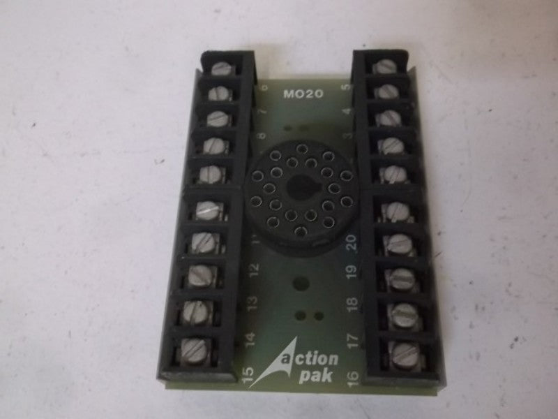 ACTION PAK M020 PC SOCKET BOARD 20PIN  NSNP