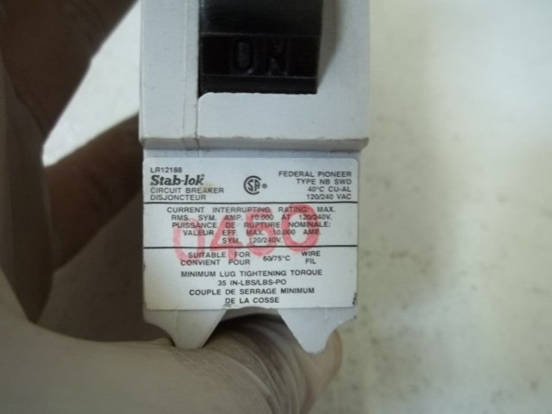 STAB-LOK NB115 CIRCUIT BREAKER  UNMP
