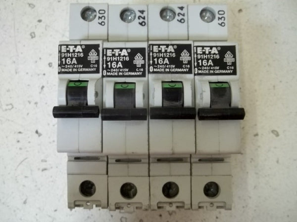 E-T-A 91H1216 CIRCUIT BREAKER 16A  UNMP