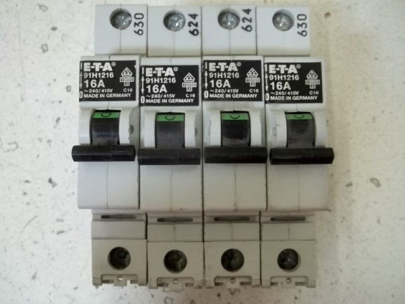 E-T-A 91H1216 CIRCUIT BREAKER 16A  UNMP