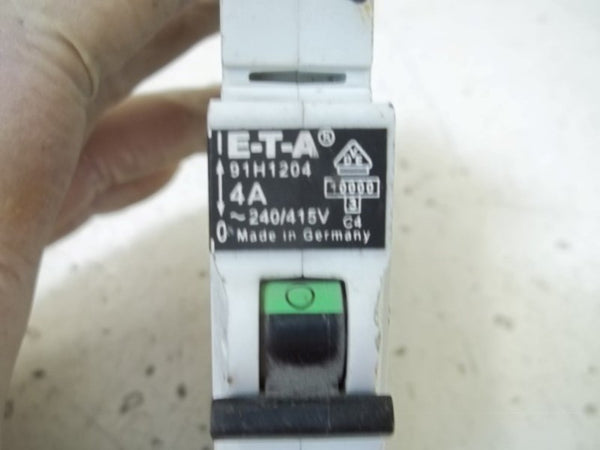 E-T-A 91H1204 CIRCUIT BREAKER 4A  UNMP