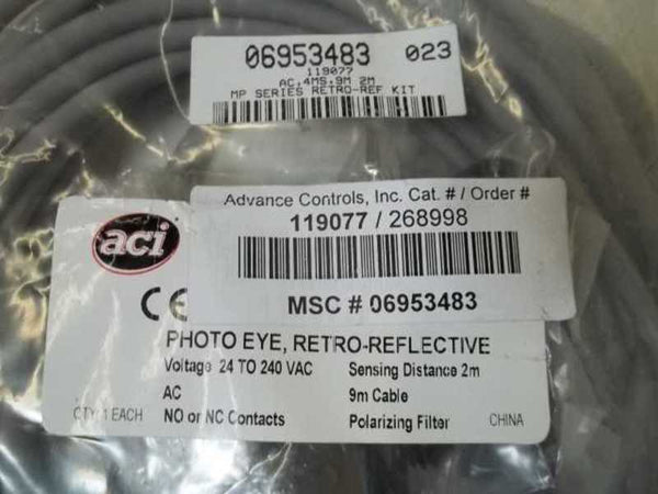 ADVANCE CONTROLS 119077 PHOTO EYE  NSMP