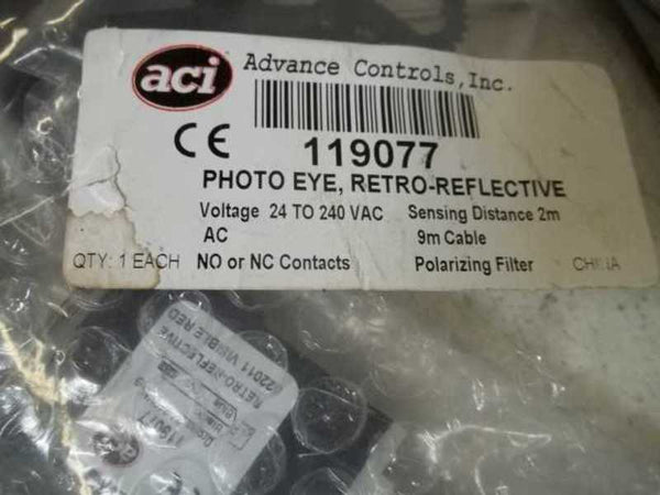 ADVANCE  INC. 119077 PHOTO EYE (MISSING PARTS)  NSNP IN A BAG