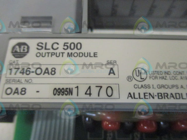 ALLEN BRADLEY 1746-OAB SER. A OUTPUT MODULE  NSNP