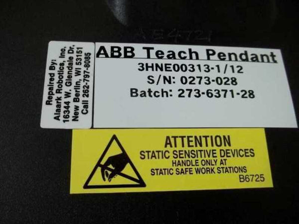 ABB  3HNE00313-1/12 TEACH PENDANT  NSNP