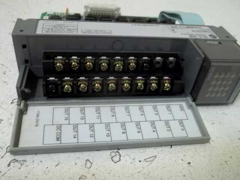 ALLEN BRADLEY 1746-OV16 SER. A  UNMP