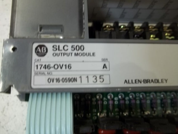 ALLEN BRADLEY 1746-OV16 SER. A  UNMP