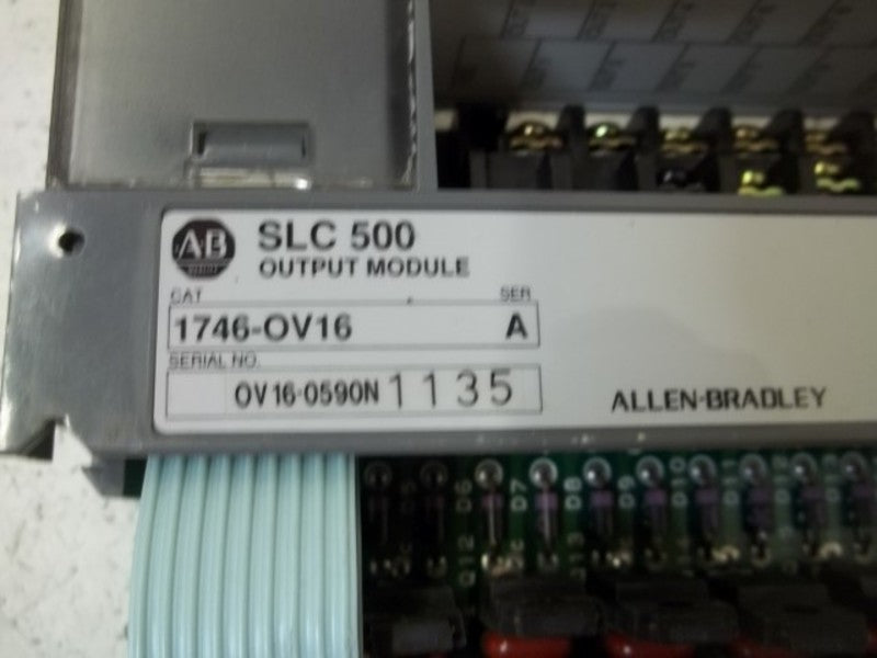 ALLEN BRADLEY 1746-OV16 SER. A  UNMP
