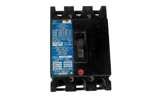 CUTLER HAMMER HFC3020 CIRCUIT BREAKER 20A  UNMP