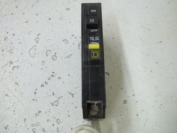 SQUARE D QO125GFI CIRCUIT BREAKER  UNMP