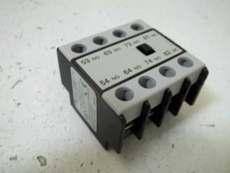ACI 130505 TYPE CA4-431 AUXILIARY CONTACT BLOCK  NSMP