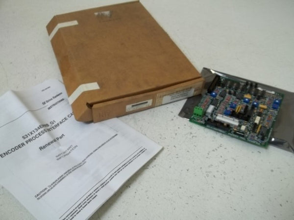 GENERAL ELECTRIC 531X134EPRBNG1 PC BOARD ENCODER INTERFACE  NSMP