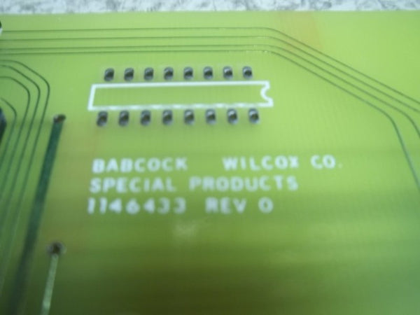 BABCOCK & WILCOX 1146433 CIRCUIT BOARD  UNMP