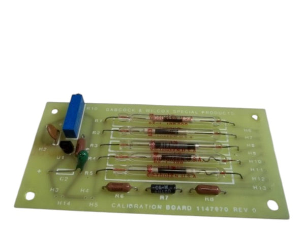 BABCOCK & WILCOX 1147070 CALIBRATION BOARD  UNMP