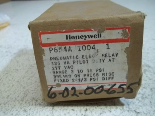 HONEYWELL P654A-1004-1 RELAY  NSMP