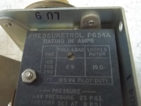 HONEYWELL P654A-1004-1 RELAY  NSMP