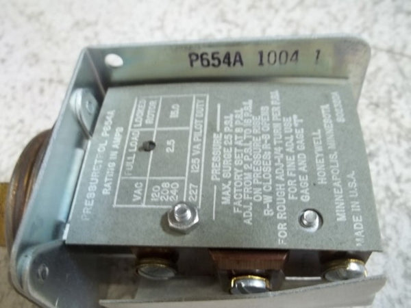 HONEYWELL P654A-1004-1 RELAY  UNMP