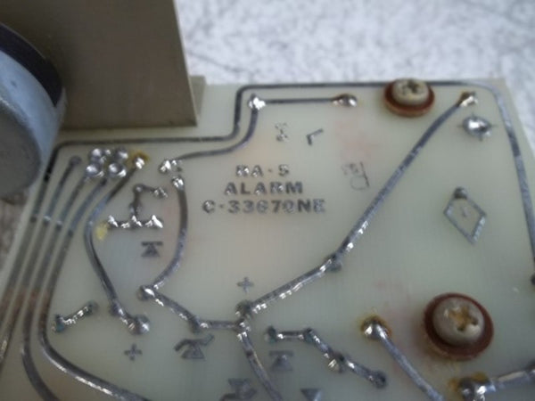ALARM C33670 NE CIRCUIT BOARD  UNMP