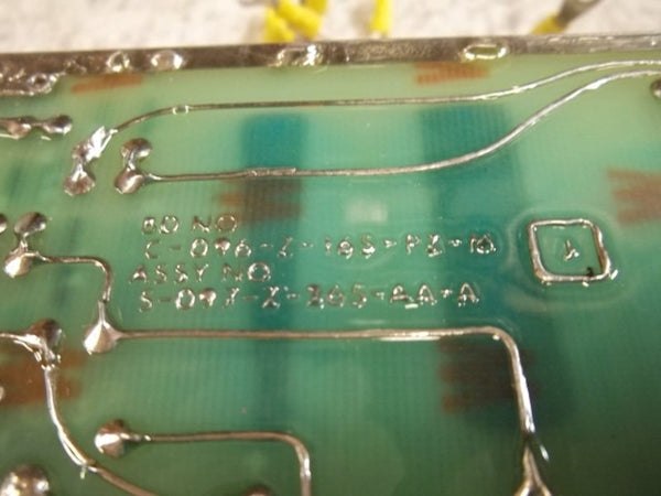 BD-NOC-096-Z-165-PZ-M CIRCUIT BOARD  UNMP