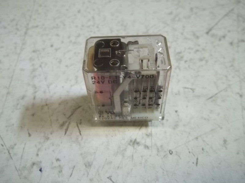 POTTER & BRUMFIELD R10-E1-Y4-V700 RELAY 24 VDC  NSMP