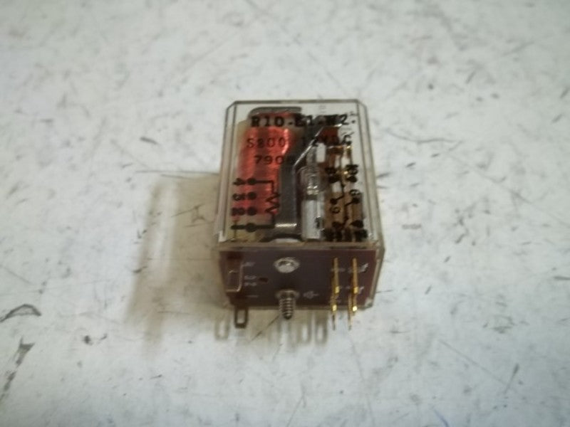 POTTER & BRUMFIELD R10-E1-W2-S800 RELAY 12 VDC  NSMP