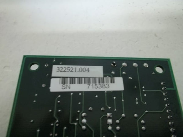 UNICO 322521.004 CIRCUIT BOARD  NSNP