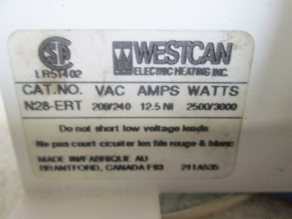 WESTCAN N28-ERT BASEBOARD HEATER  UNMP