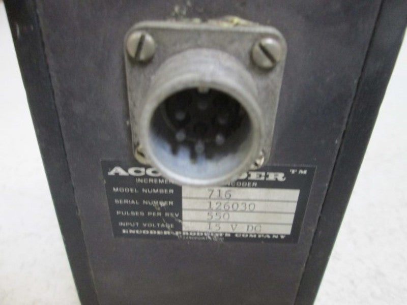 ACCU-CODER 716 ENCODER 15 V  UNMP