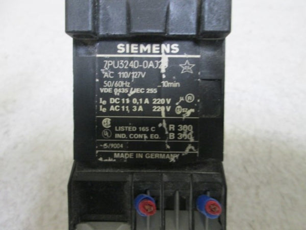 SIEMENS 7PU3240-OAJ2 RELAY  UNMP