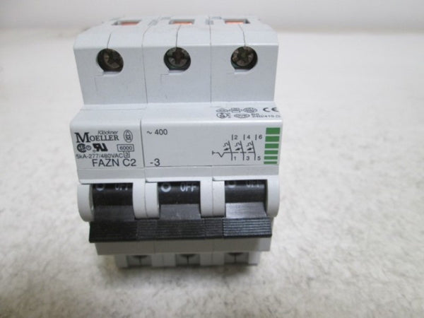 KLOCKNER MOELLER FAZNC2-3 CIRCUIT BREAKER 2A  NSMP
