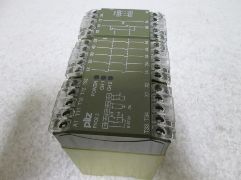 PILZ PNOZ/324VDC5S1O1W SAFETY RELAY 24 VDC 240/400VAC  NSMP