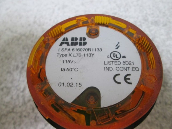 ABB 1SFA616070R1133 LIGHT ELEMENT AMBER  NSMP