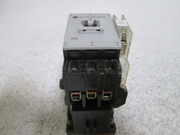 ALLEN BRADLEY 100-A38NZ3 SER. B CIRCUIT BREAKER  UNMP