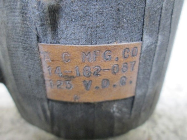 AC MFG 14-182-087 COIL 125 VDC  UNMP