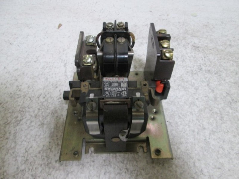 SYLVANIA 5UH4-2 RELAY 220-240 VAC  UNMP
