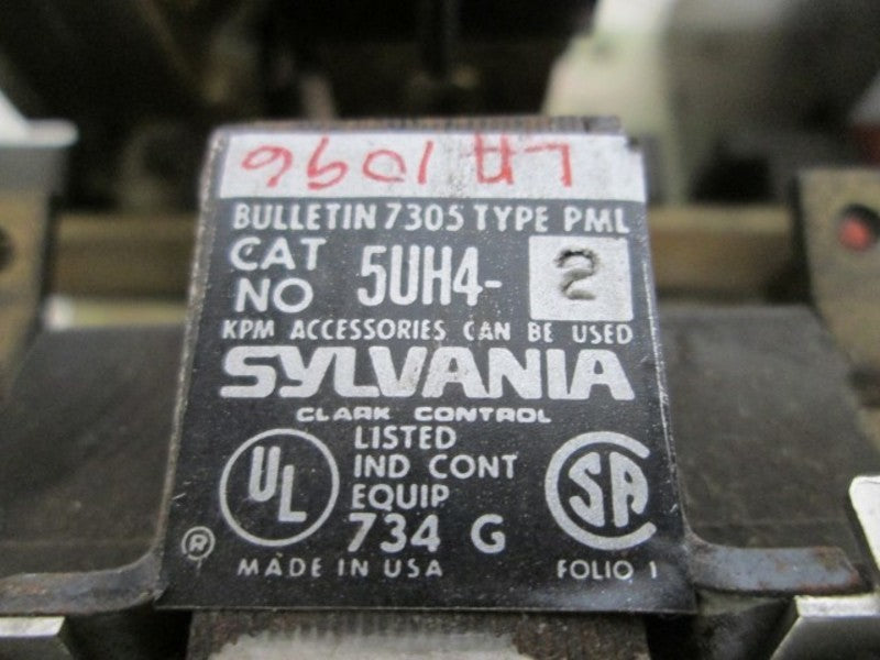 SYLVANIA 5UH4-2 RELAY 220-240 VAC  UNMP