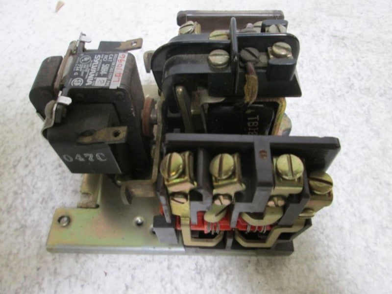 SYLVANIA 5UH4-2 RELAY 220-240 VAC  UNMP