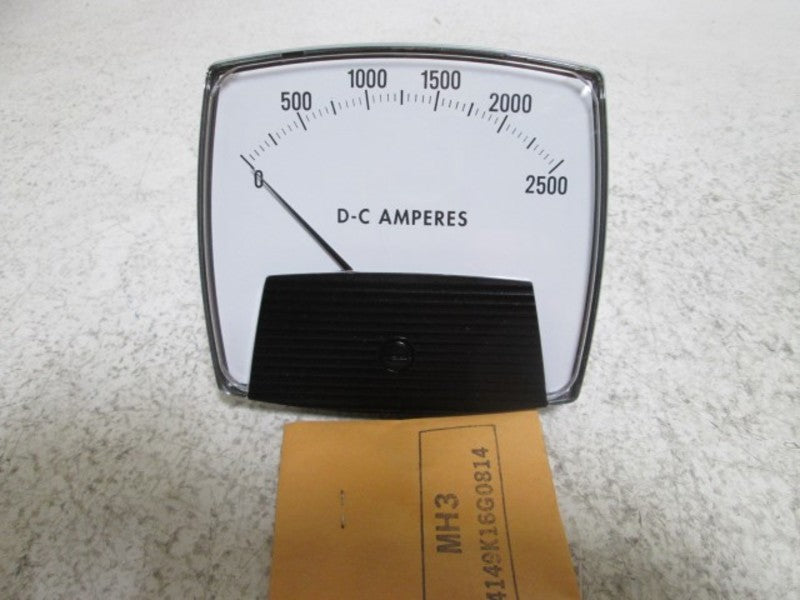 YOKOGAWA 250-400-FAXS PANEL METER 0-2500 DC AMPERS  NSMP