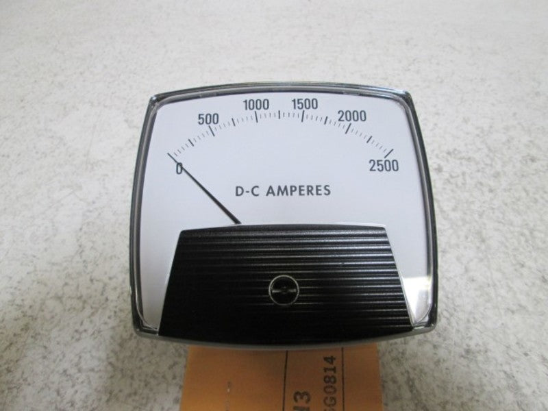 YOKOGAWA 250-400-FAXS PANEL METER 0-2500 DC AMPERS  NSMP