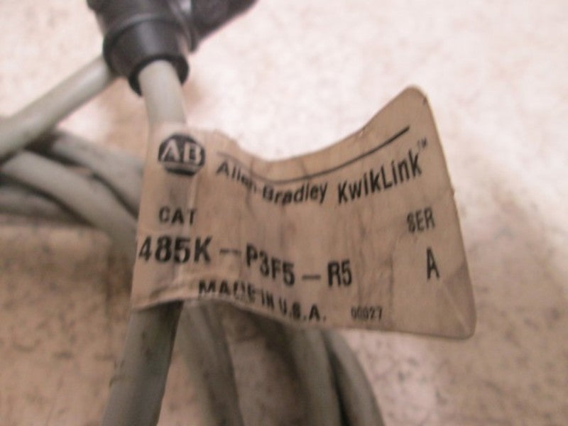ALLEN BRADLEY 1485K-P3F5-R5 SER. A  KWIKLINK DROP MALE TO FEMALE  UNMP
