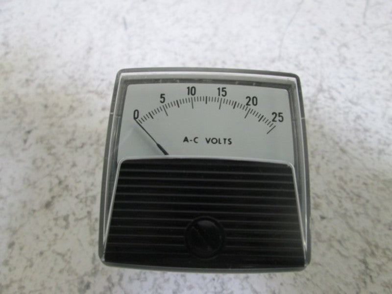YOKOGAWA 250130NJNJ PANEL METER 0-25VAC  NSMP