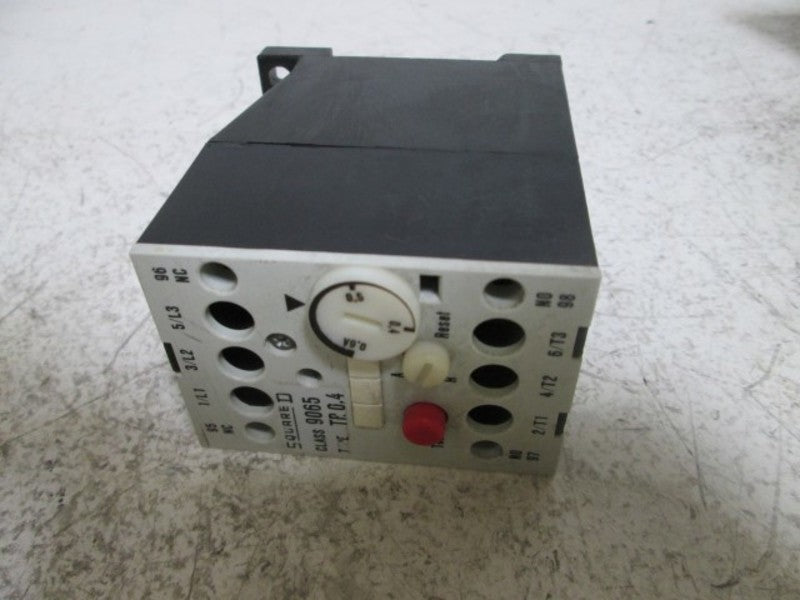 SQUARE D 9065-TR-0,4 OVERLOAD RELAY  UNMP