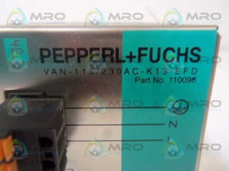 PEPPERL+FUCHS 110098 POWER SUPPLY  NSNP